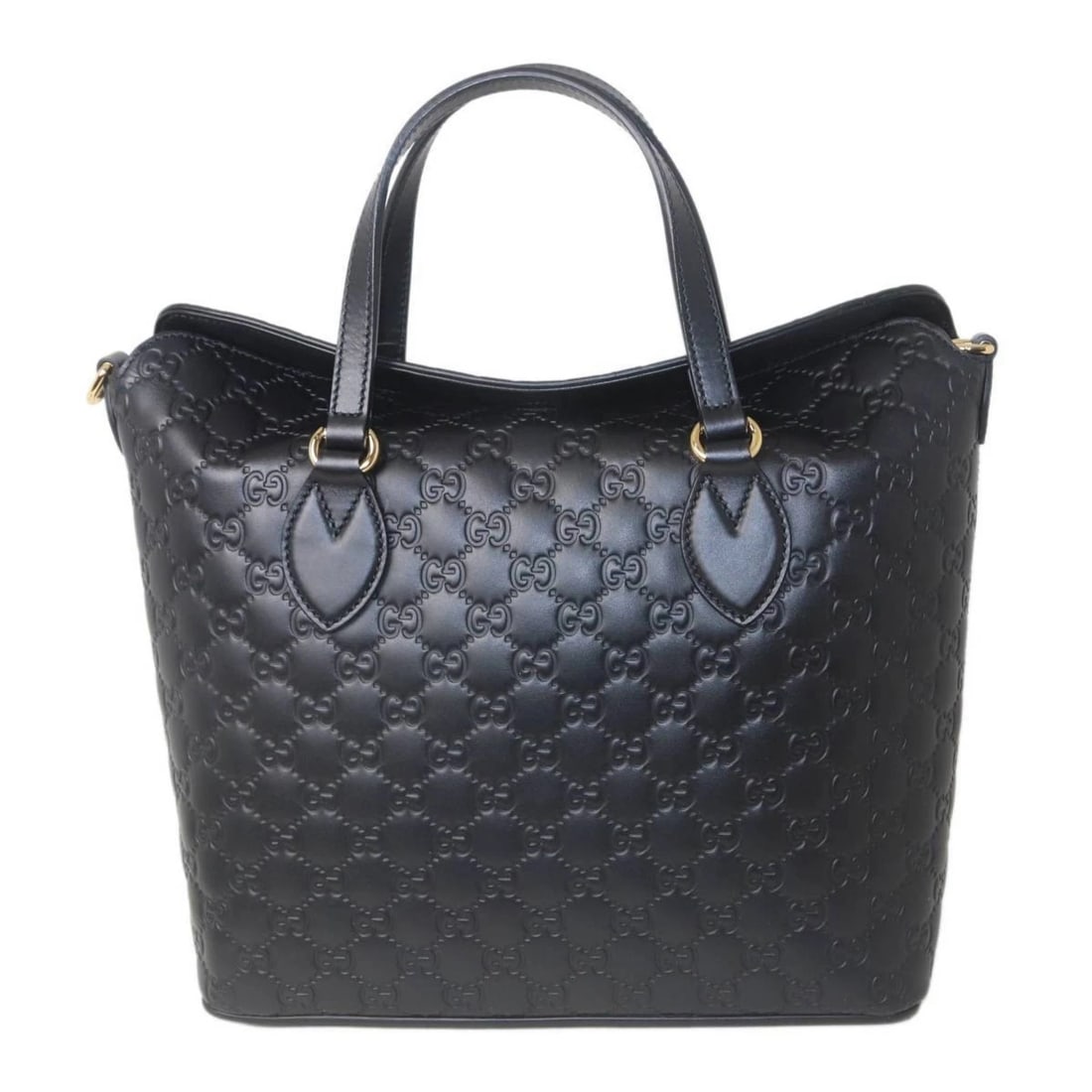 GUCCI HANDBAG SHOULDER BAG GUCCISSIMA BLACK: Gucci Handbag Shoulder Bag Guccissima Black Brand: Gucci Type/Style: Handbag, Shoulder bag Material: None Color: Black Size: (HxWxD) 28cm x 28cm x 12.5cm / 11.02'' x 11.02'' x 4.92'' Accessories: