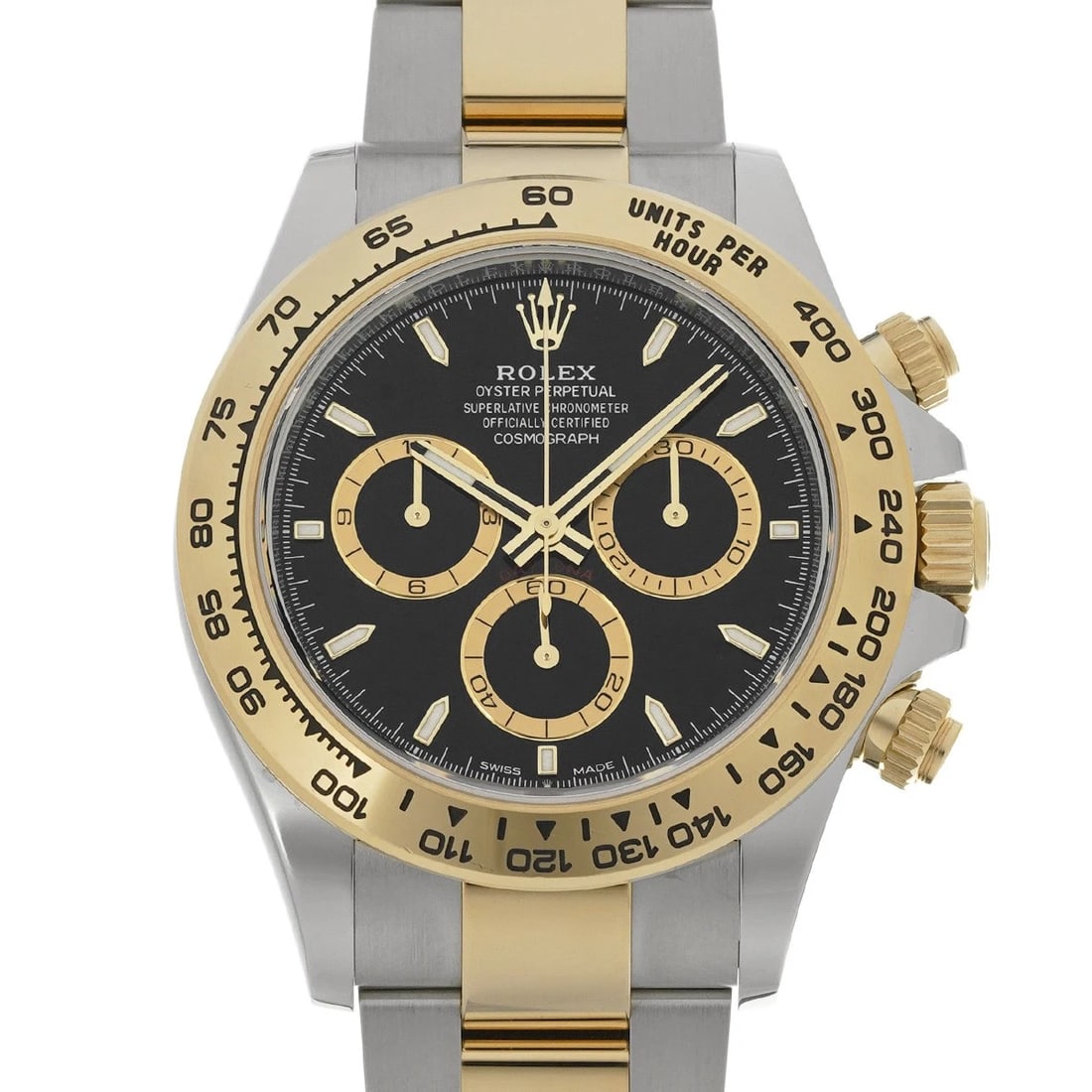 ROLEX COSMOGRAPH DAYTONA BLACK WATCH: ROLEX Cosmograph Daytona Black Watch Brand: ROLEX Type/Style: Wristwatch Material: Band Material Stainless steel/Stainless steel, Case Material Stainless steel Color: Dial Color black Size: ?Case?