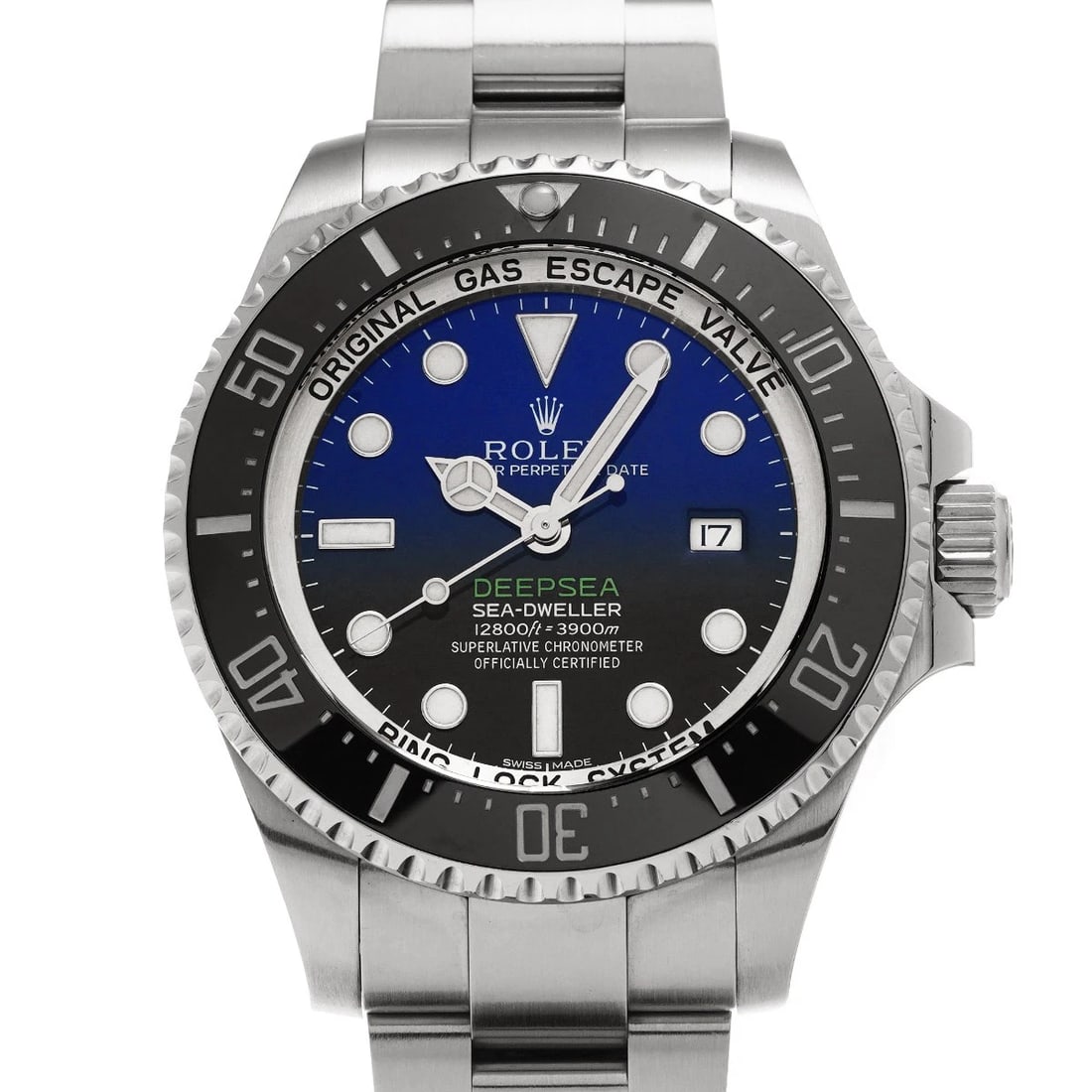 ROLEX SEA-DWELLER DEEPSEA D-BLUE WATCH: ROLEX Sea-Dweller Deepsea D-Blue Watch Brand: ROLEX Type/Style: Wristwatch Material: Band Material Stainless steel, Case Material Stainless steel Color: Dial Color D-Blue Size: ?Case? H/about 44mm