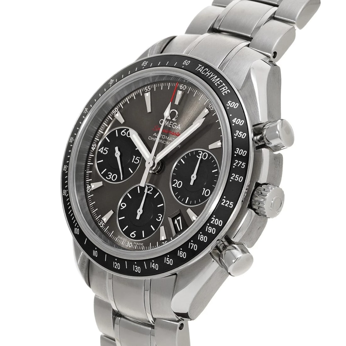OMEGA SPEEDMASTER DATE GRAY/BLACK WATCH - 2