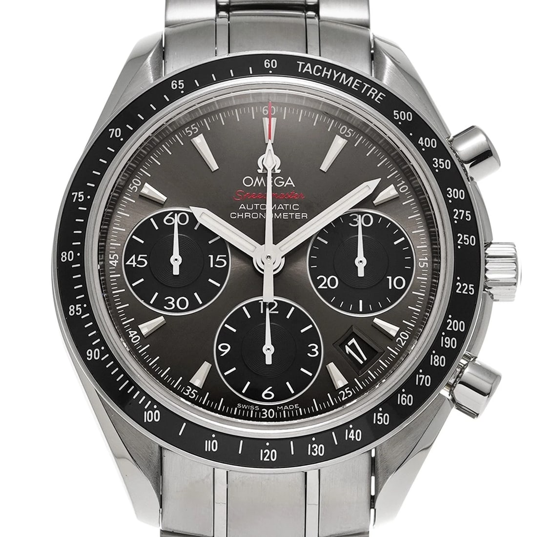 OMEGA SPEEDMASTER DATE GRAY/BLACK WATCH - 4