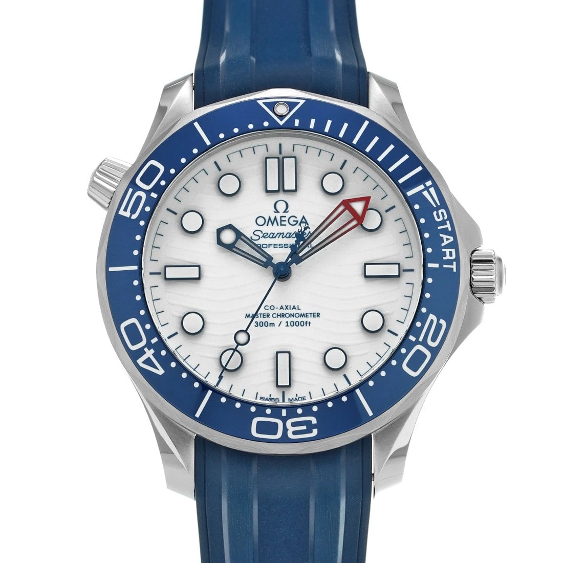 OMEGA SEAMASTER DIVER CO-AXIAL MASTER CHRONOMETER AMERICA'S CUP WATCH (1 of 4)