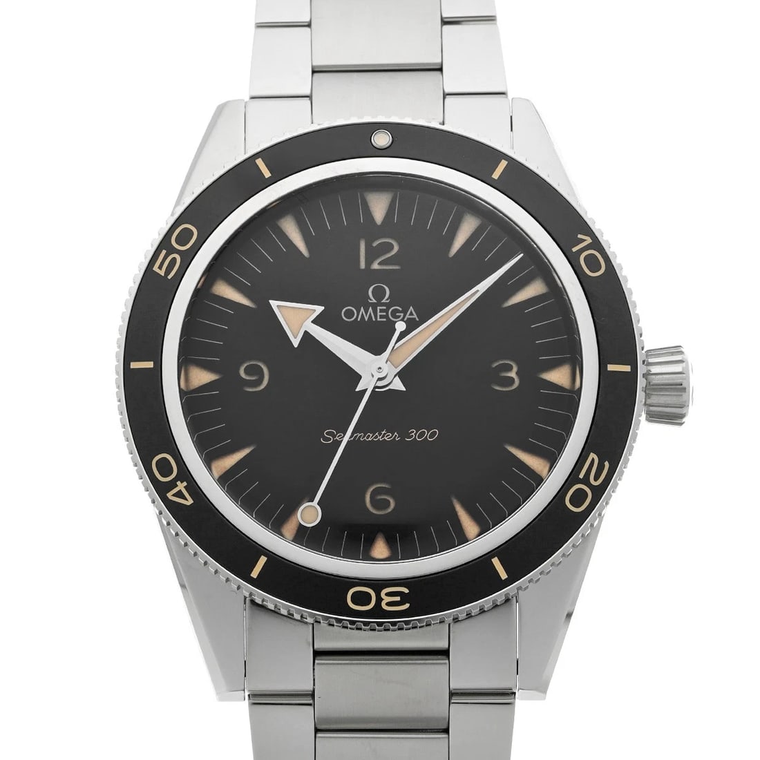 OMEGA SEAMASTER CO-AXIAL MASTER CHRONOMETER BLACK WATCH: OMEGA Seamaster Co-Axial Master Chronometer Black Watch Brand: OMEGA Type/Style: Wristwatch Material: Band Material Stainless steel, Case Material Stainless steel Color: Dial Color Black Size: ?Case?