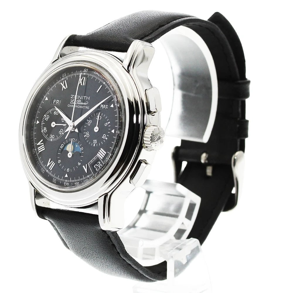 ZENITH CHRONOMASTER MOON PHASE CHRONOGRAPH AUTOMATIC WATCH - 2