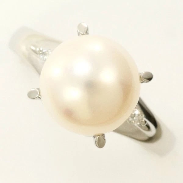 RING PT900/PLATINUM: Ring PT900/Platinum Brand: No Brand Type/Style: Ring Material: PT900/Platinum, Main Stone/Creation pearl Color: Silver Size: US 6 3/4 Accessories: None Accessories Notice: When purchasing pre-owned