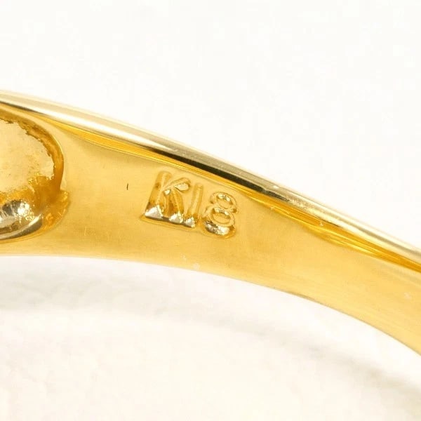 RING K18/YELLOW GOLD - 5