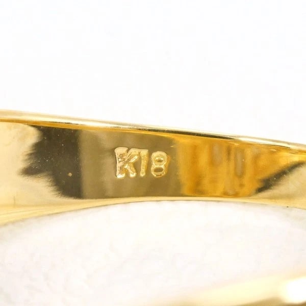 RING K18/YELLOW GOLD - 2