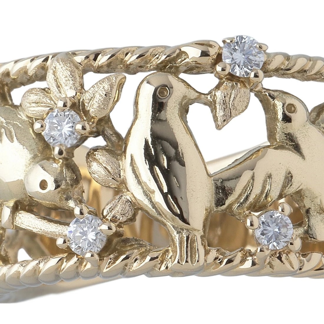TASAKI BIRD DIAMOND RING\ - 2