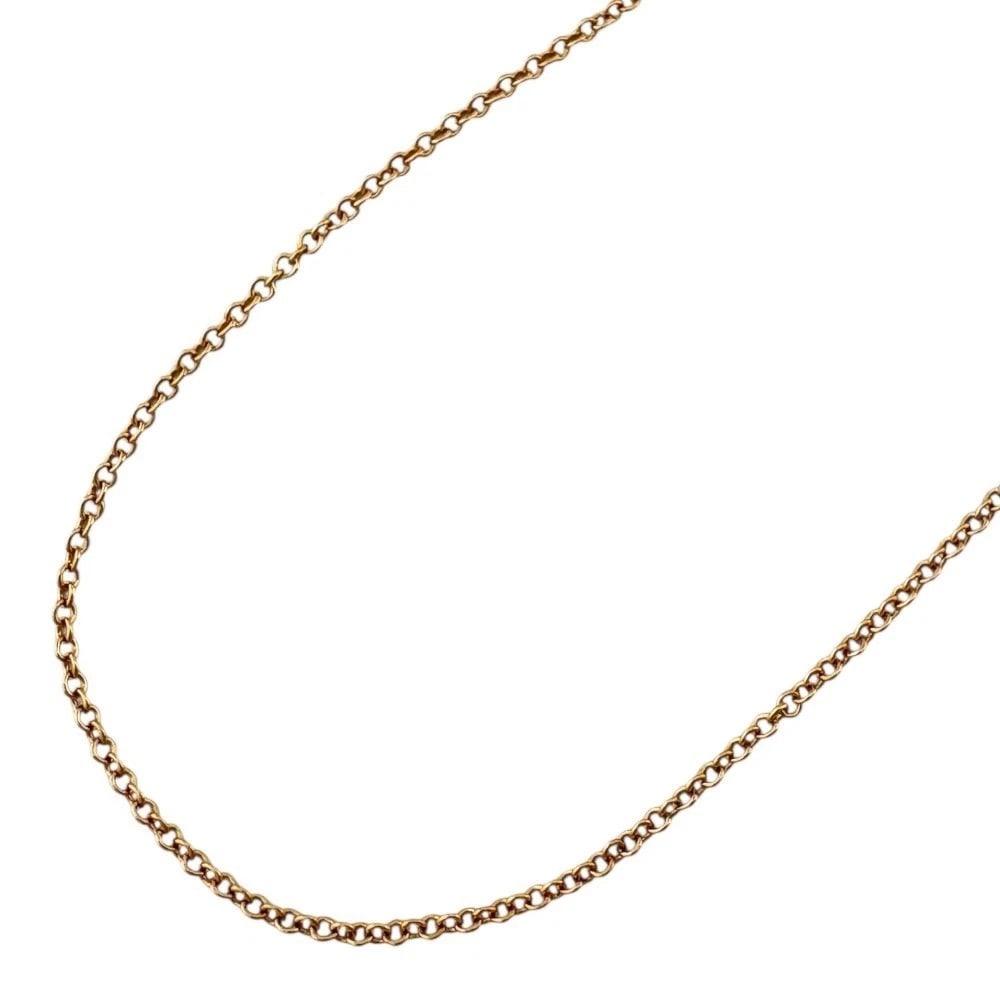 TIFFANY & CO. 18K PINK GOLD CABLE CHAIN NECKLACE: Tiffany & Co. 18K Pink Gold Cable Chain Necklace Brand: Tiffany & Co. Type/Style: Necklace Material: 18K Pink Gold Color: PG Size: Total Length: Approx. 17.9 inches (45.5 cm) Accessories: None