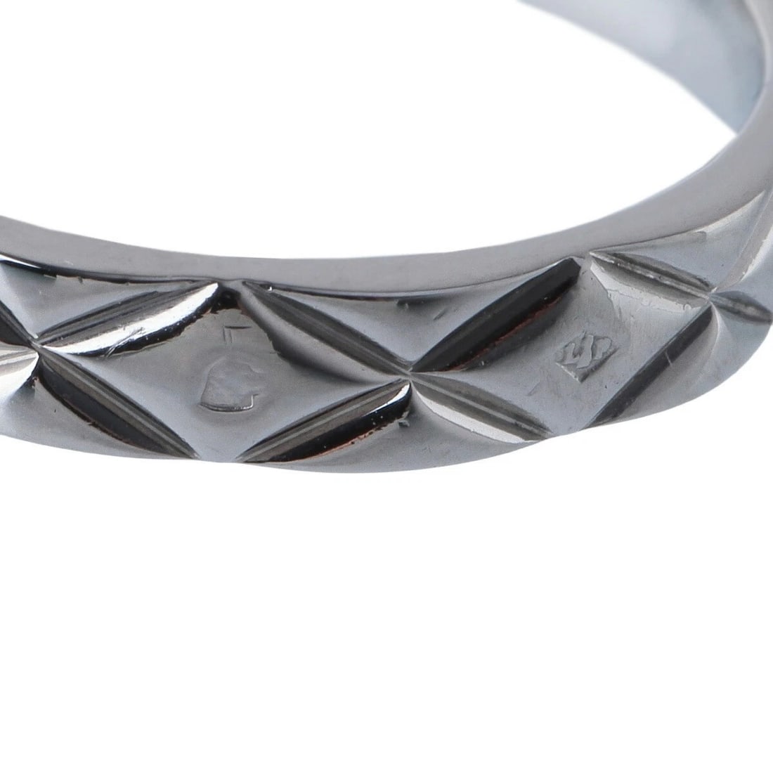 CHANEL MATELASSE DIAMOND RING - 4
