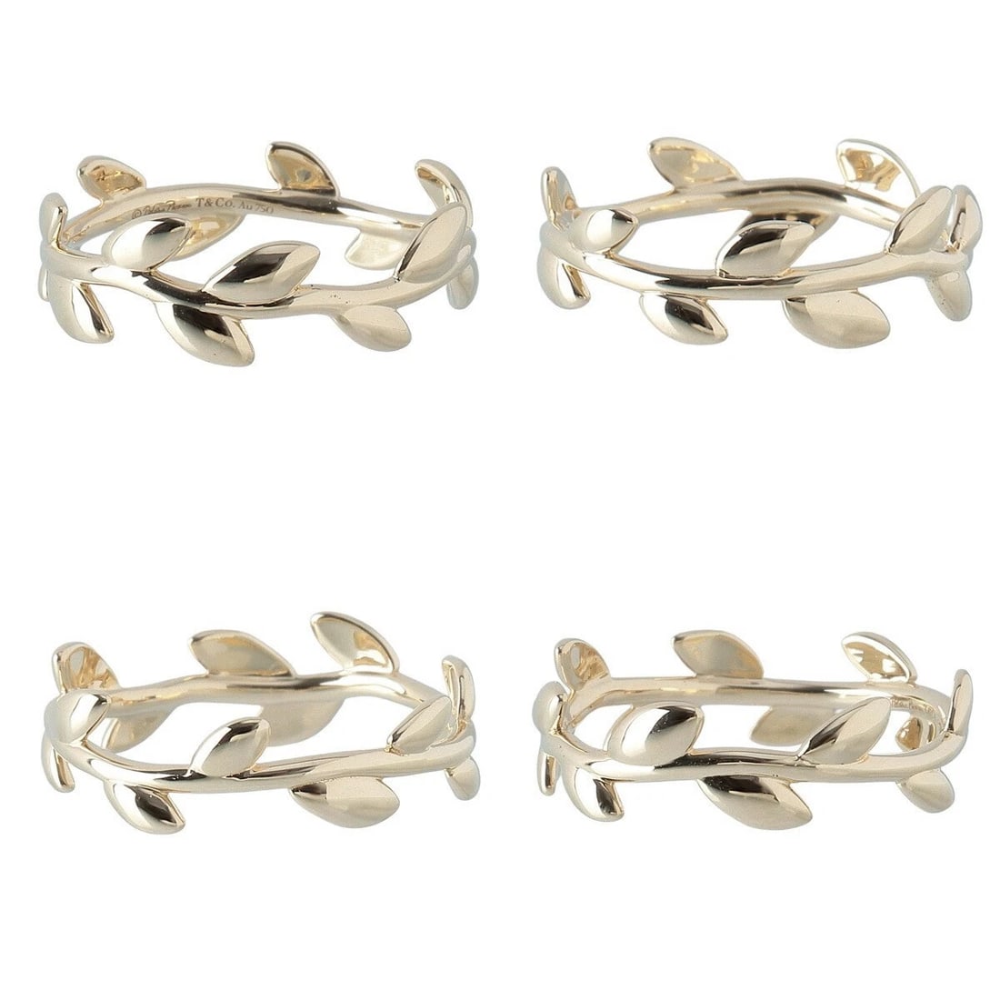 TIFFANY & CO. OLIVE LEAF RING - 2