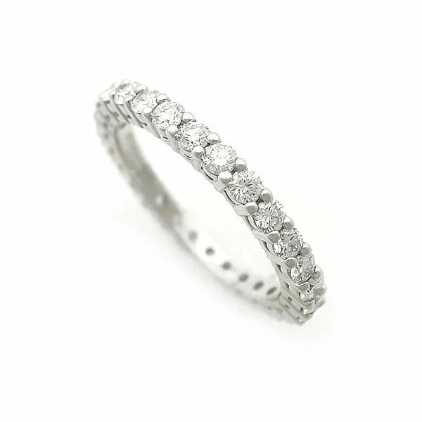 TIFFANY & CO. EMBRACE DIAMOND ETERNITY BAND RING (1 of 2)