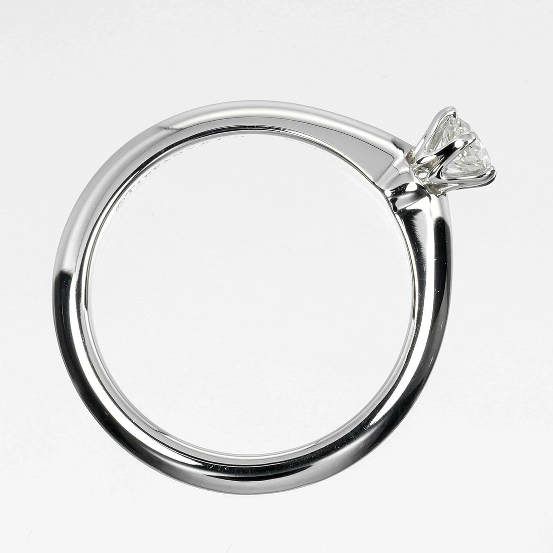 TIFFANY & CO. SOLITAIRE RING - 4