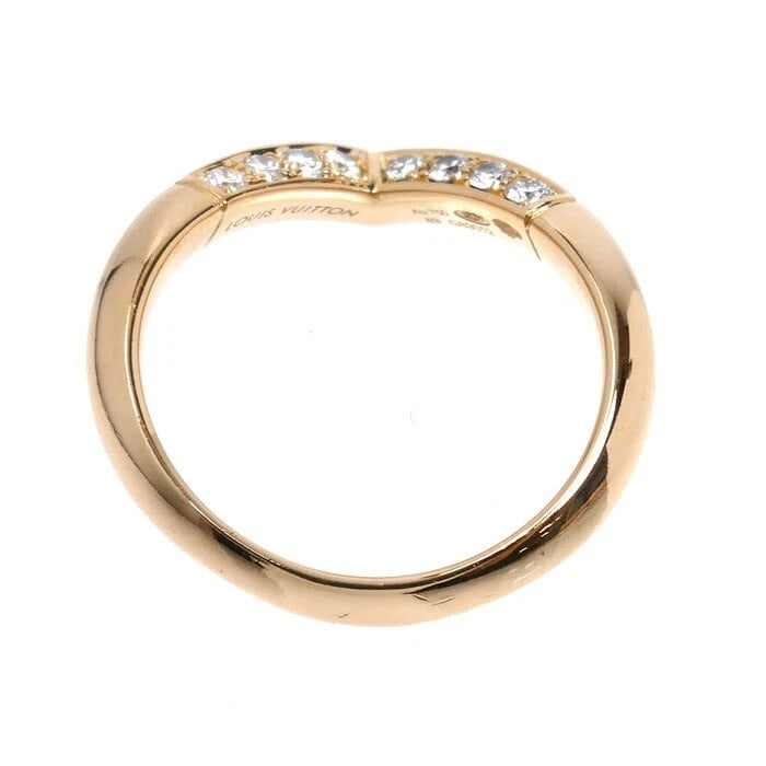 LOUIS VUITTON DIAMOND RING - 4