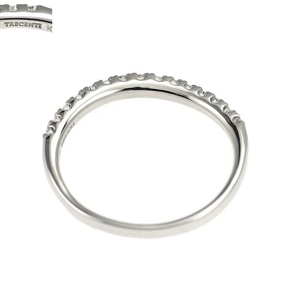 TRECENTE K18WG DIAMOND RING - 2