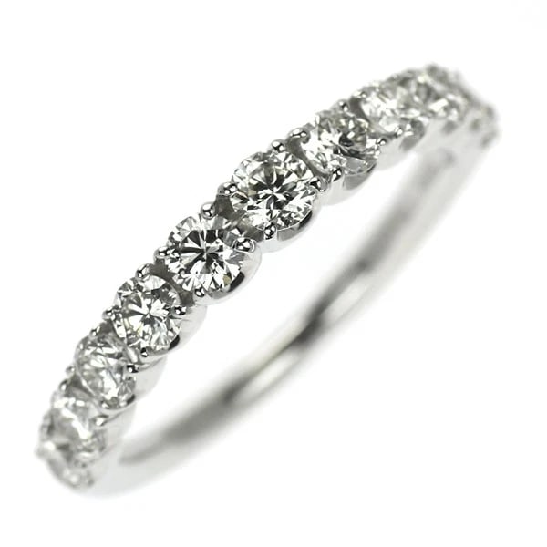 PT950 DIAMOND RING: Pt950 diamond ring Brand: None Type/Style: Ring Material: Pt950 Color: PT Size: 6.25 - 6.5US Accessories: None Accessories Notice: When purchasing pre-owned goods, please refer to the photos of the