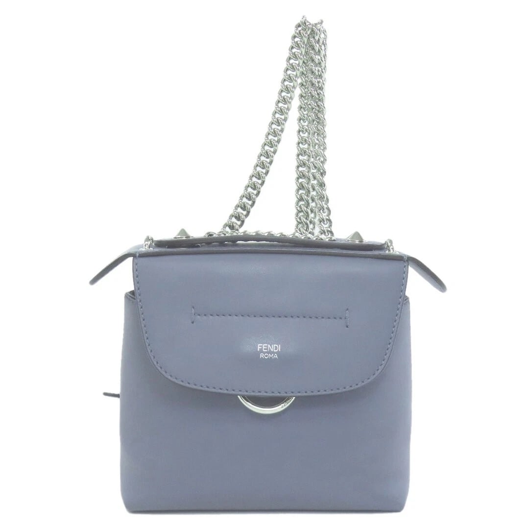 FENDI MINI 2WAY RUCKSACK CALF LEATHER BLUE: FENDI Mini 2WAY Rucksack Calf Leather Blue Brand: FENDI Type/Style: Bag Material: Calf Leather Color: Blue / Blue tones Size: Height approximately 17 cm (6.7 in), Width approximately 18-20 cm (7.1-7.9