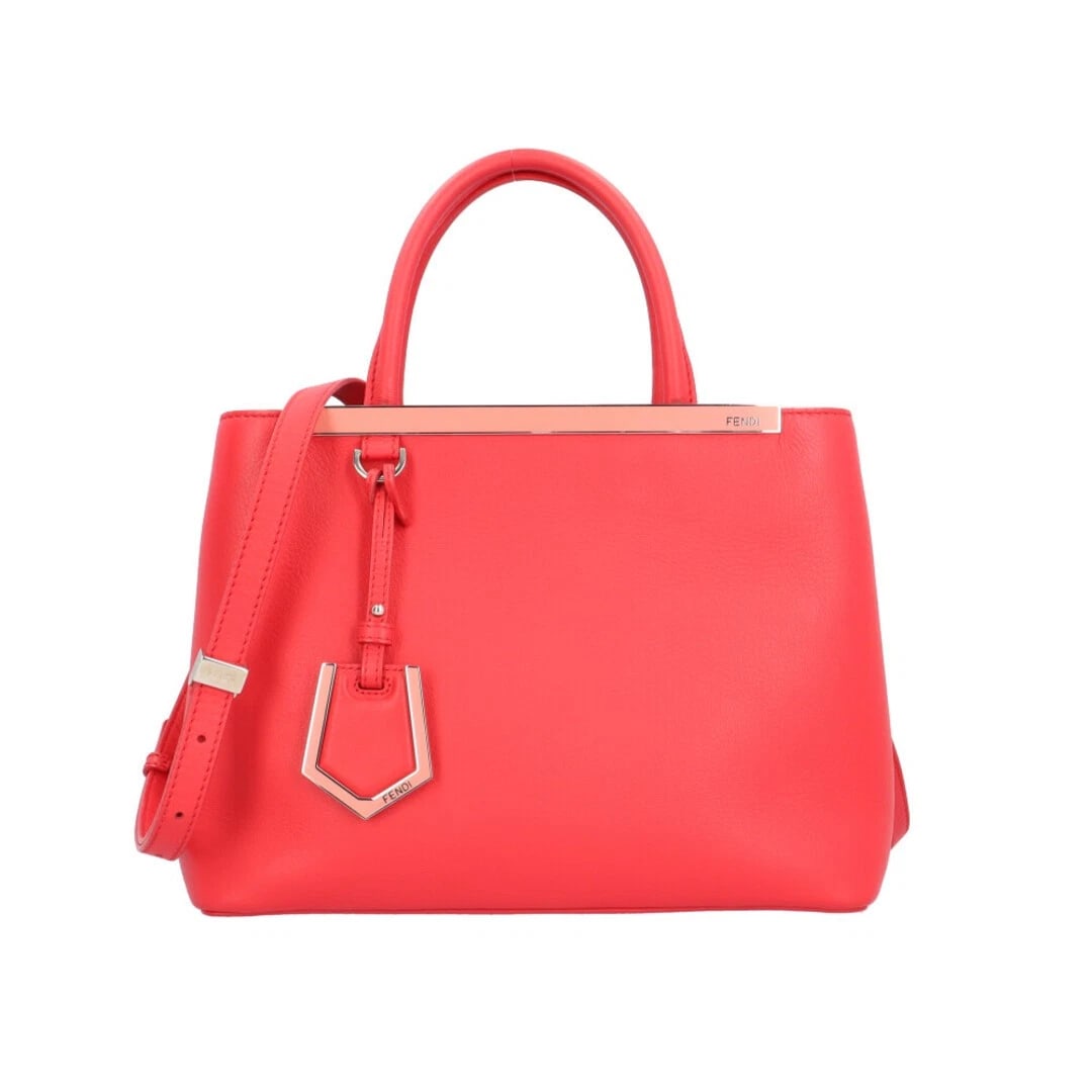 FENDI PETIT TOUJOURS SHOULDER BAG LEATHER RED: FENDI Petit Toujours Shoulder Bag Leather Red Brand: FENDI Type/Style: Shoulder Bag, 2-way Material: Leather Color: Red Size: Approximately 26 cm (10.2 in) W x 19.5 cm (7.7 in) H x 12.5 cm (4.9 in) D