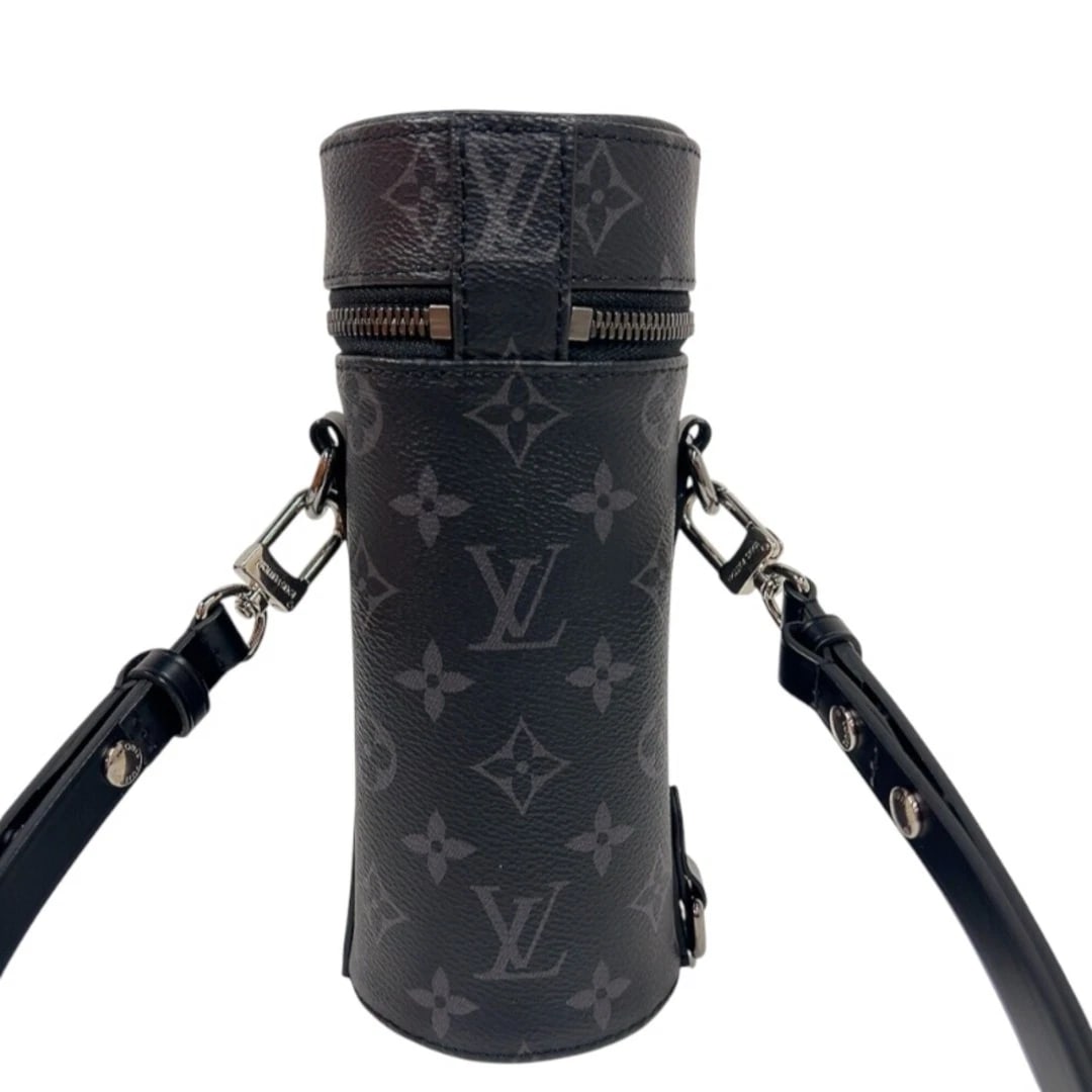 LOUIS VUITTON PORTE BUTEIL MONOGRAM ECLIPSE BLACK SILVER - 2