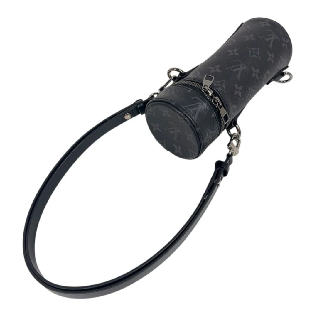 LOUIS VUITTON PORTE BUTEIL MONOGRAM ECLIPSE BLACK SILVER - 5