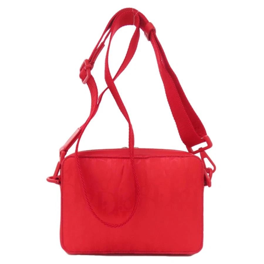 CHRISTIAN DIOR ERL TROTTER NYLON SHOULDER BAG RED (1 of 4)