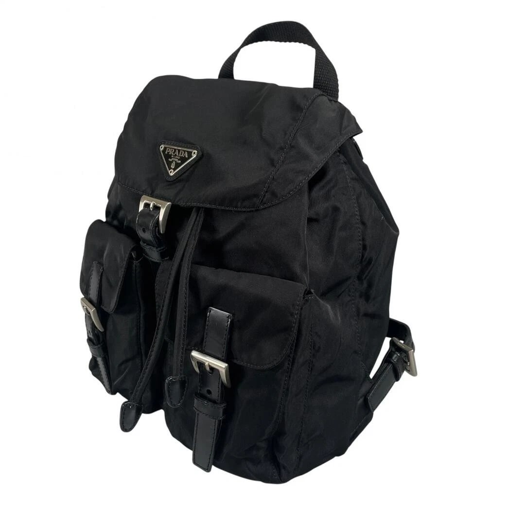 PRADA RUCKSACK NYLON BLACK - 2