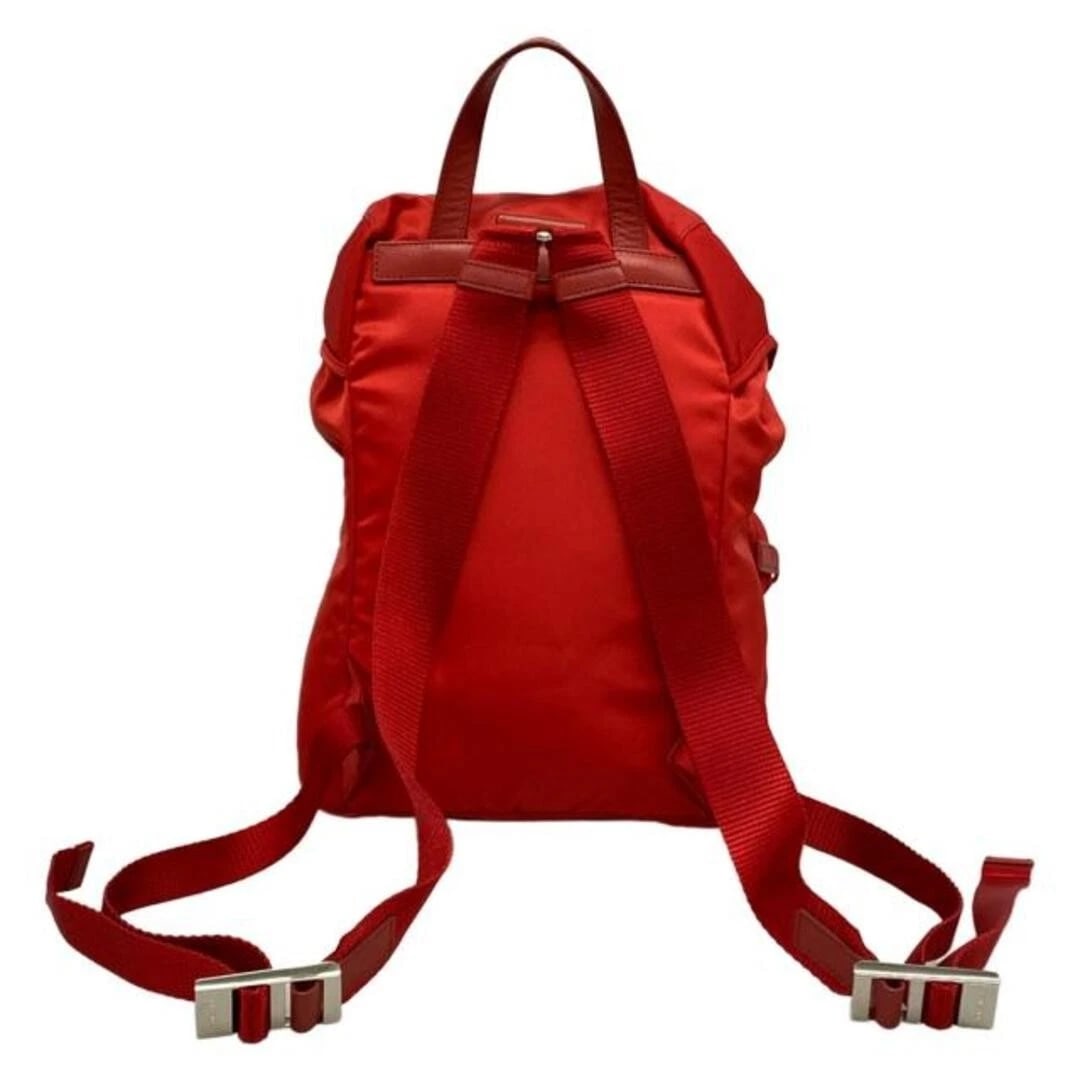 PRADA RED BACKPACK - 3