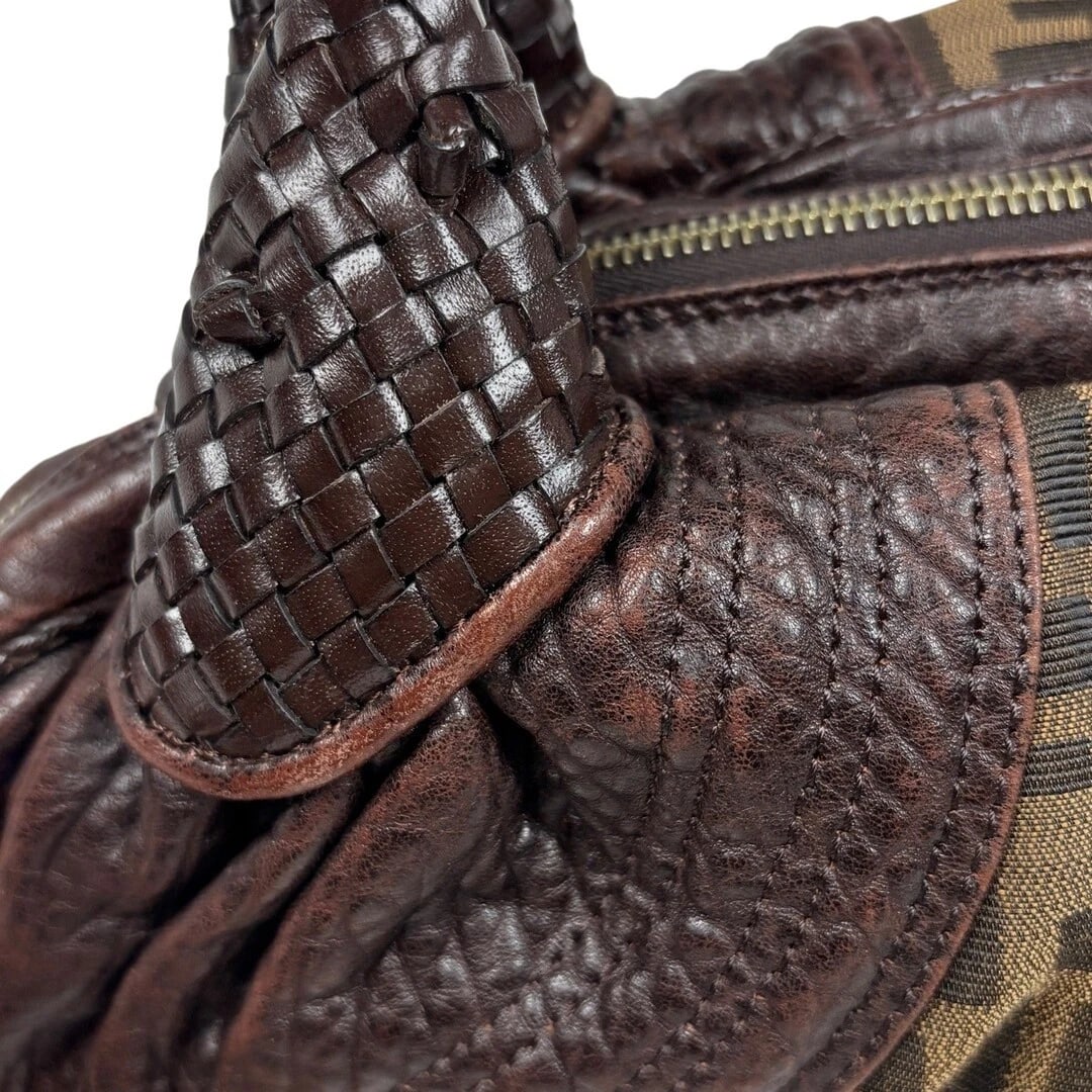 FENDI ZUCCA PATTERN MINI SPY BAG - 5