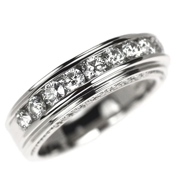 GINZA TANAKA/TANAKA PRECIOUS METALS PT950 H&C DIAMOND RING: GINZA TANAKA/Tanaka Precious Metals Pt950 H&C Diamond Ring Brand: GINZA TANAKA KIKINZA Type/Style: Ring Material: Pt950 Color: PT Size: 4.5US Accessories: None Accessories Notice: When purchasing