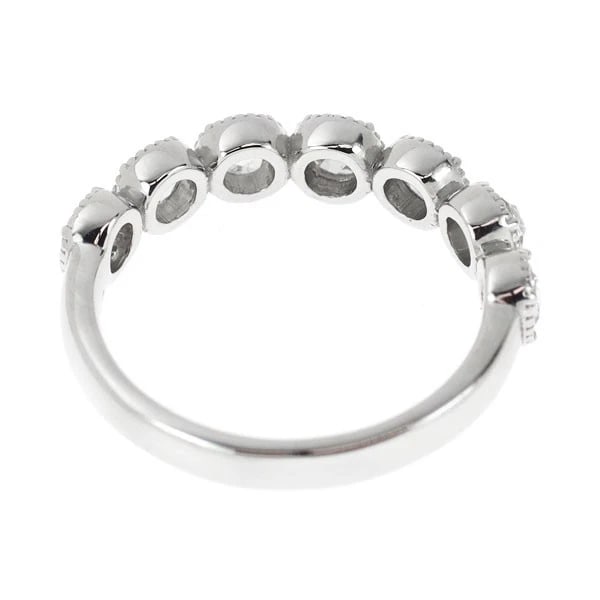 PT900 ROSE CUT DIAMOND RING - 2