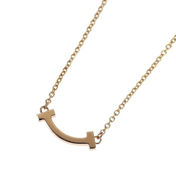 TIFFANY & CO K18PG PENDANT NECKLACE: Tiffany & Co K18PG Pendant Necklace Brand: Tiffany Type/Style: pendant necklace Material: K18PG Color: PG Size: Necklace: Chain Length 45.5 Length/Width/Diameter1.3 Accessories: None Accessories