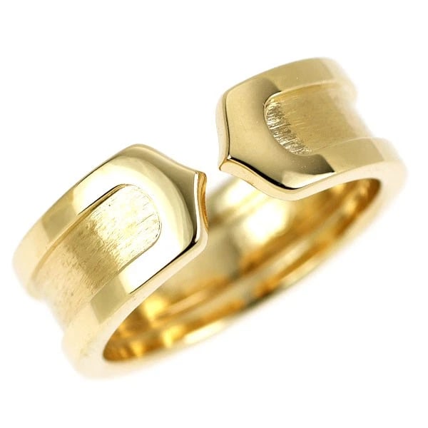 CARTIER K18YG RING: Cartier K18YG ring Brand: Cartier Type/Style: Ring Material: K18YG Color: YG Size: 5.25US Accessories: None Accessories Notice: When purchasing pre-owned goods, please refer to the photos of the