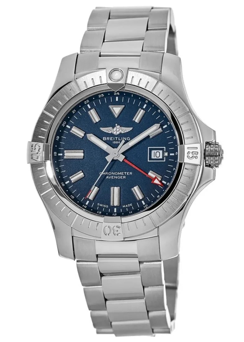 BREITLING AVENGER AUTOMATIC GMT WATCH - 2