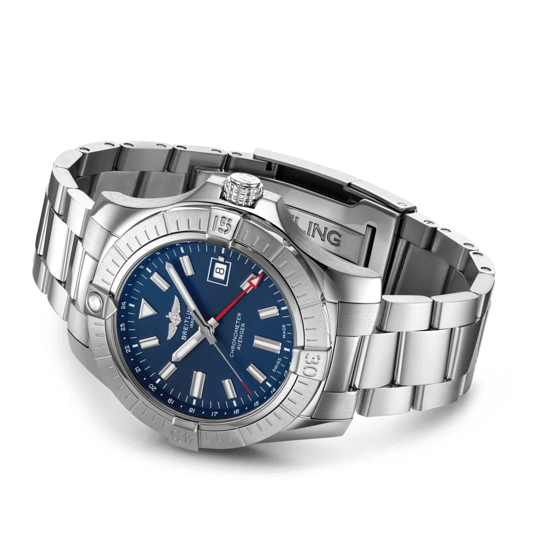 BREITLING AVENGER AUTOMATIC GMT WATCH - 3