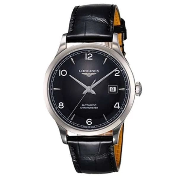 LONGINES RECORD BLACK WATCH: LONGINES Record Black Watch Brand: Longines Type/Style: Wristwatch Material: SS Color: Dial Color Black Size: Case Size: 40mm Accessories: None Accessories Notice: When purchasing pre-owne
