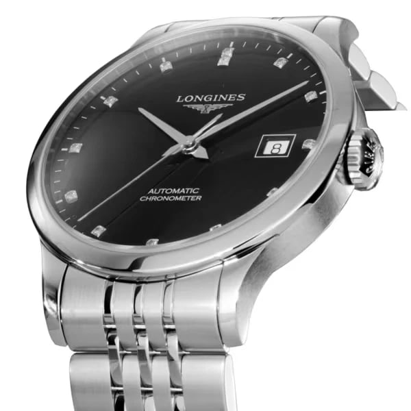 LONGINES RECORD METAL BELT WATCH - 2