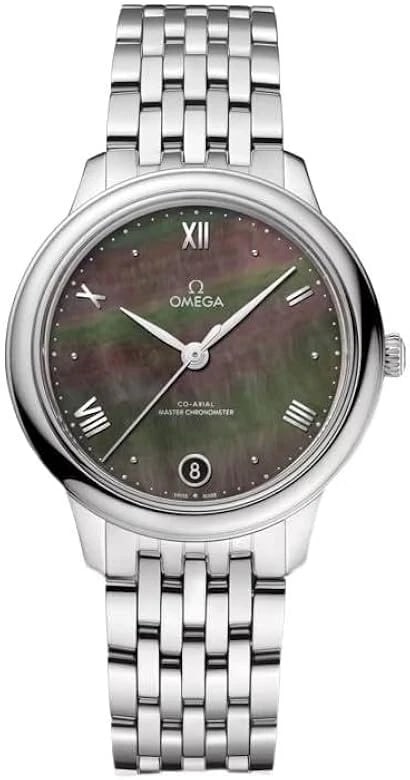 OMEGA DE VILLE PRESTIGE WATCH: OMEGA De ville Prestige Watch Brand: OMEGA Type/Style: Wristwatch Material: SS + 18k Sedna Gold Color: Dial Color gray Size: Case Size: 34mm Accessories: None Accessories Notice: When purchasing