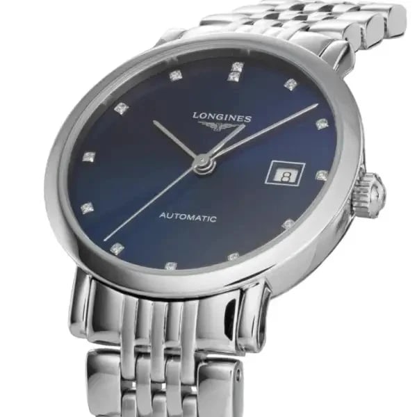 LONGINES ELEGANT NAVY WATCH - 2