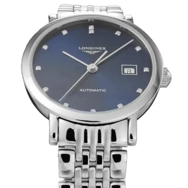 LONGINES ELEGANT NAVY WATCH - 3
