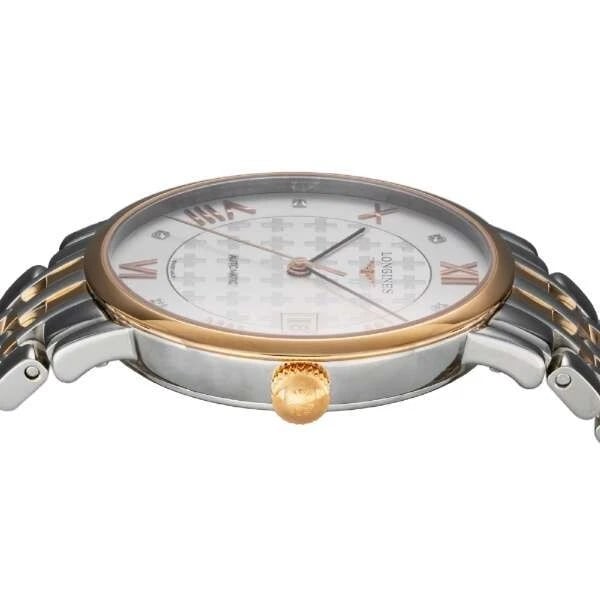 LONGINES ELEGANT SWISS EDITION SILVER WATCH - 4
