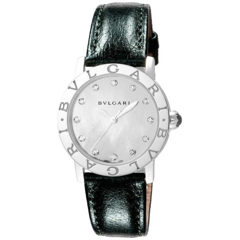 BVLGARI BVLGARI WATCH: BVLGARI BVLGARI Watch Brand: Bvlgari Type/Style: Wristwatch Material: SS leather Color: Dial Color White Size: Case diameter: 33?33?8(mm), 41(g) Accessories: None Accessories Notice: When