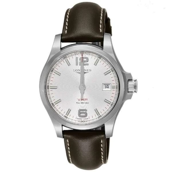 LONGINES CONQUEST V.H.P. SILVER WATCH