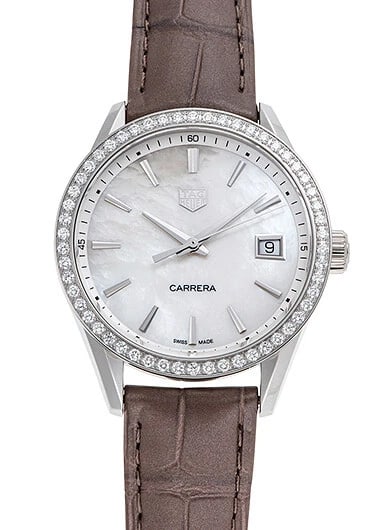 TAG HEUER CARRERA WATCH NEW FROM TOKYO SHIP BY DHL WATCH: TAG HEUER CARRERA Watch new from Tokyo Ship by DHL Watch Brand: TAG Heuer Type/Style: Wristwatch Material: SS Color: Dial Color White MOP Size: Case Size: 36mm Accessories: None Accessories Notice: