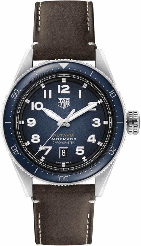 TAG HEUER AUTAVIA CALIBRE CHRONOMETER WATCH (1 of 2)