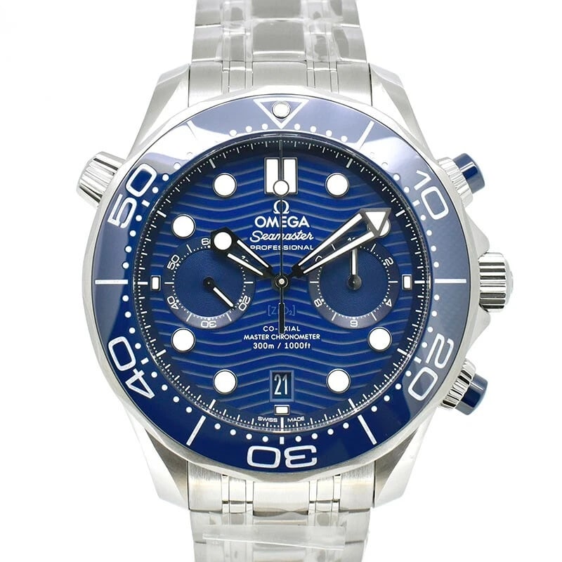 OMEGA OMEGA SEAMASTER CO-AXIAL MASTER CHRONOMETER WATCH (1 of 2)