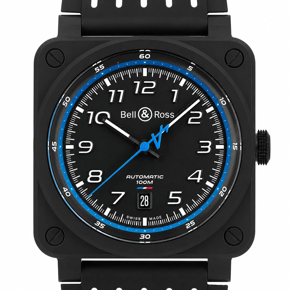 BELL & ROSS BR A WATCH: BELL & ROSS BR A Watch Brand: Bell & Ross Type/Style: Wristwatch Material: ceramic rubber Color: Dial Color black Size: Case Size: 42mm Accessories: None Accessories Notice: When purchasin