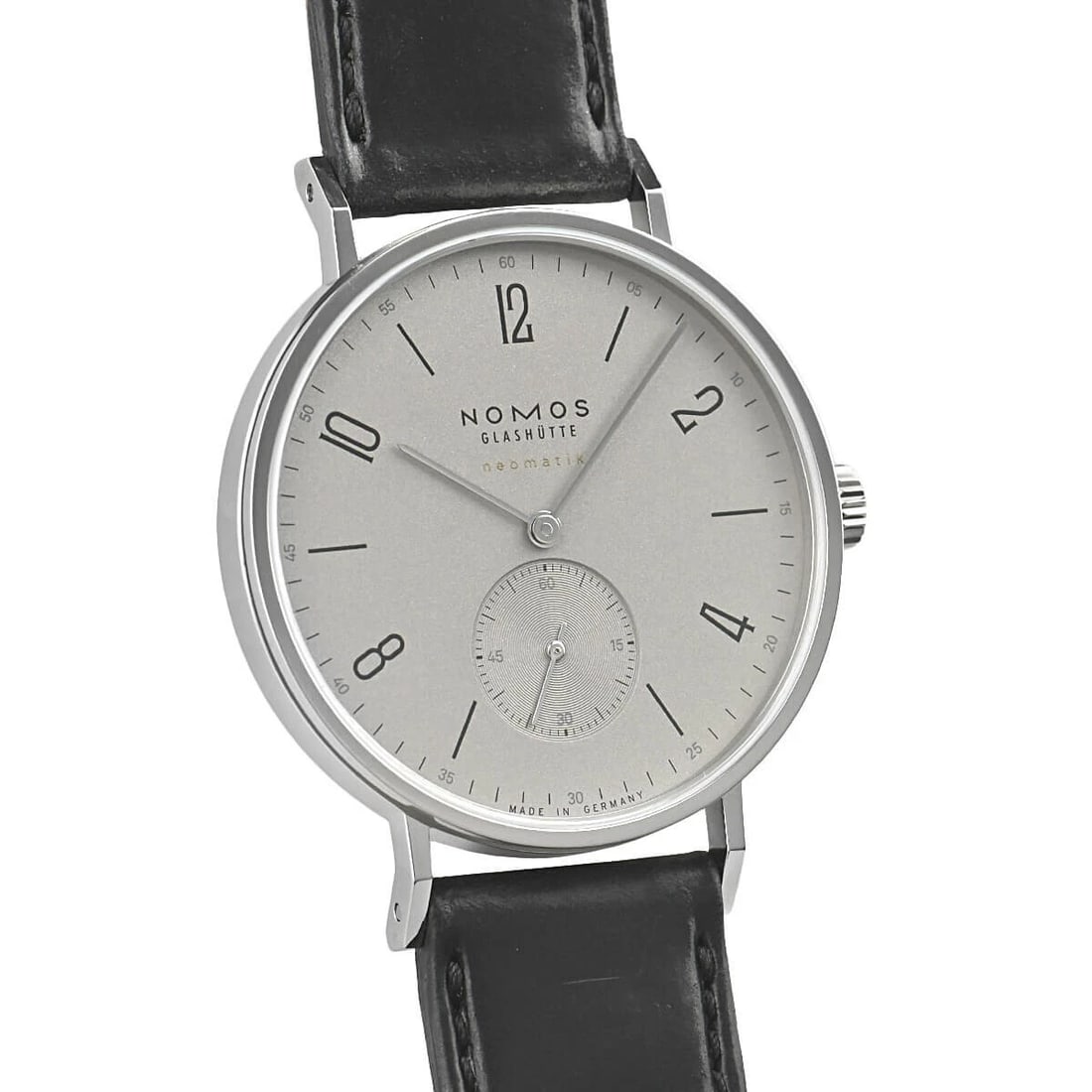 NOMOS GLASHUTTE TANGENTE NEOMATIK PLATINUM GREY WATCH (1 of 2)