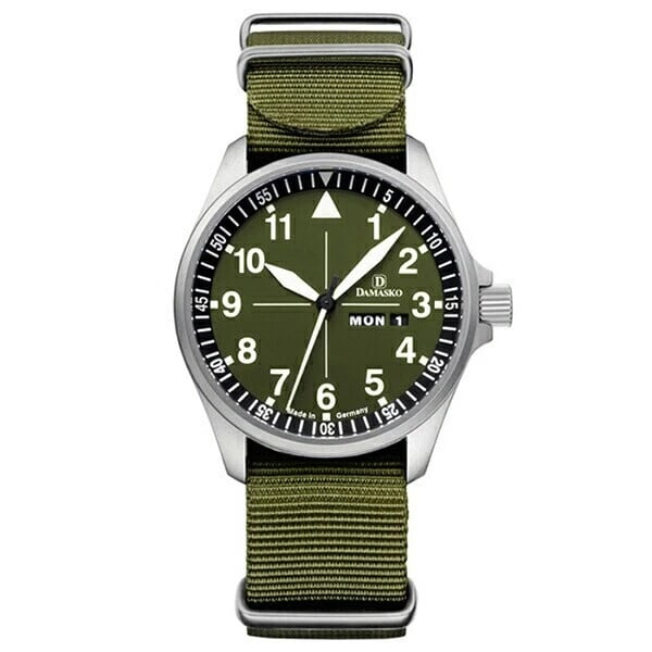 DAMASKO DH N HUNTING AUTOMATIC NATO STRAP GENUINE YEAR WARRANTY WATCH: DAMASKO DH N HUNTING Automatic NATO Strap Genuine Year Warranty Watch Brand: DAMASKO Type/Style: Wristwatch Material: SS Color: Dial Color Ice-hardened nickel-free stainless stee Size: Case Size: