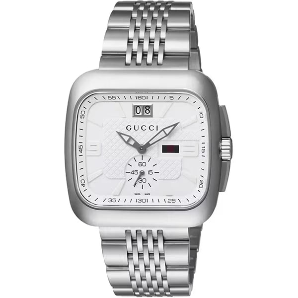 GUCCI COUPE METAL BELT WATCH (1 of 2)