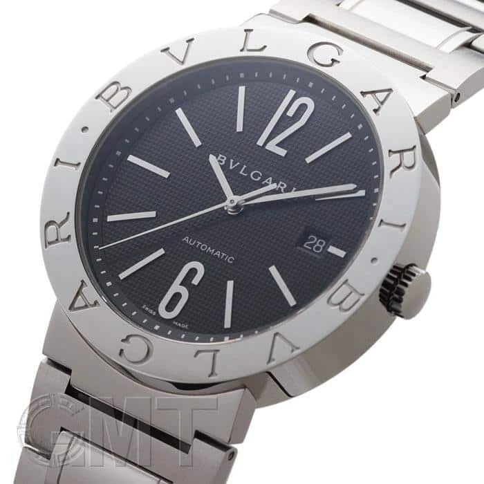BVLGARI BVLGARI WATCH: Bvlgari Bvlgari Watch Brand: Bvlgari Type/Style: Wristwatch Material: SS Color: Dial Color black Size: Case Size: 42mm Accessories: None Accessories Notice: When purchasing pre-owned goods